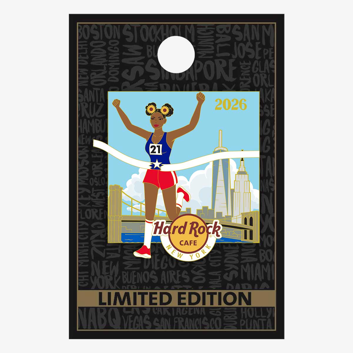 Limited Edition New York Summers Soul 2026 Pin image number 2
