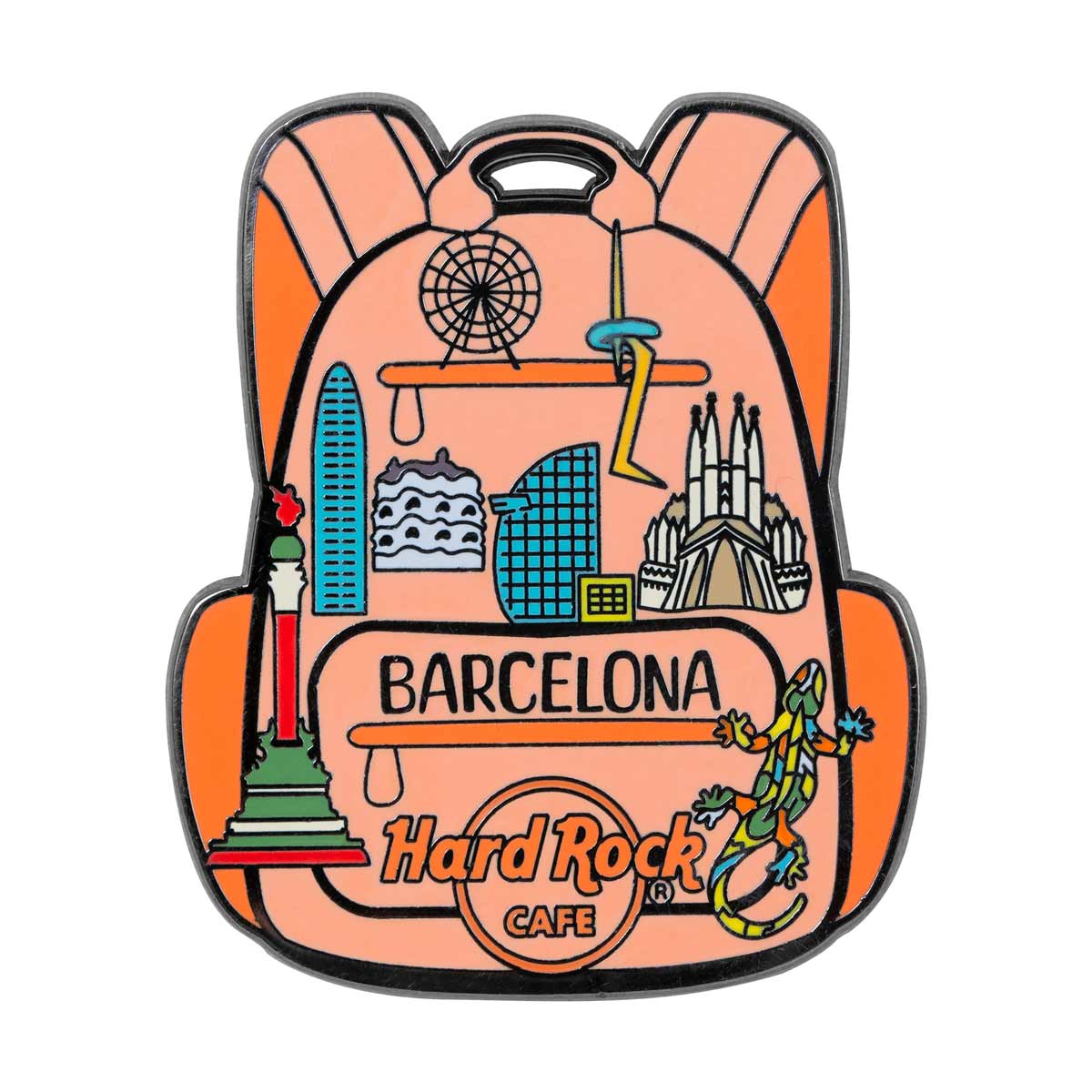 Barcelona Travel Backpack 300 Pin image number 3