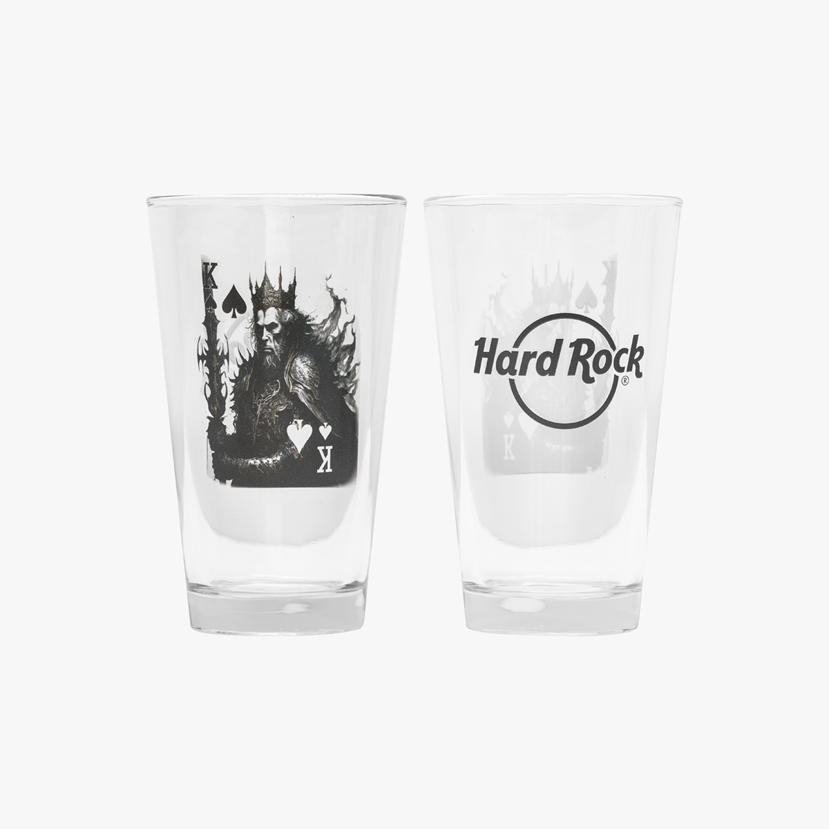 Spades Pint Glass Set 4 Pack image number 4