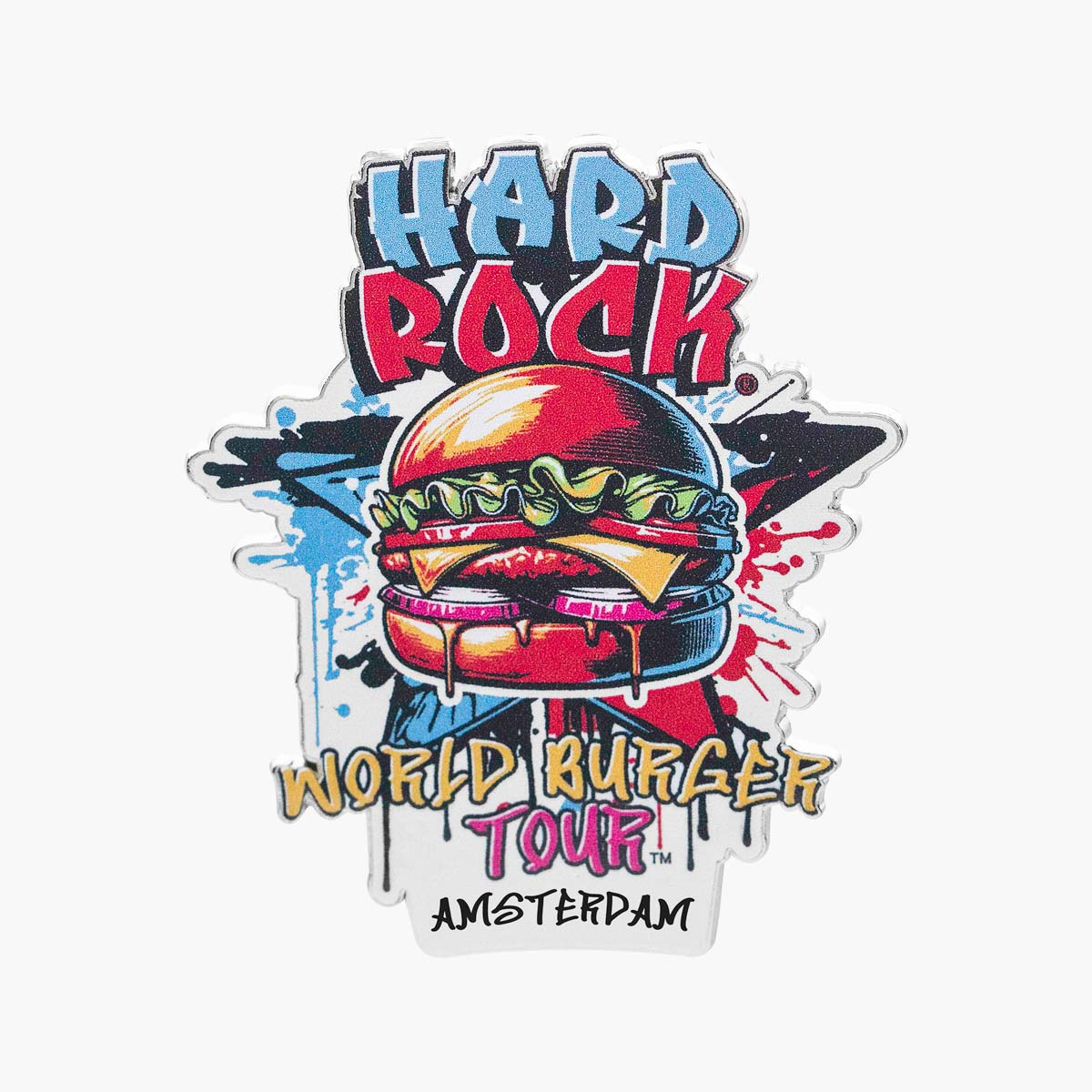 Collectible World Burger Tour 2025 Pin image number 1