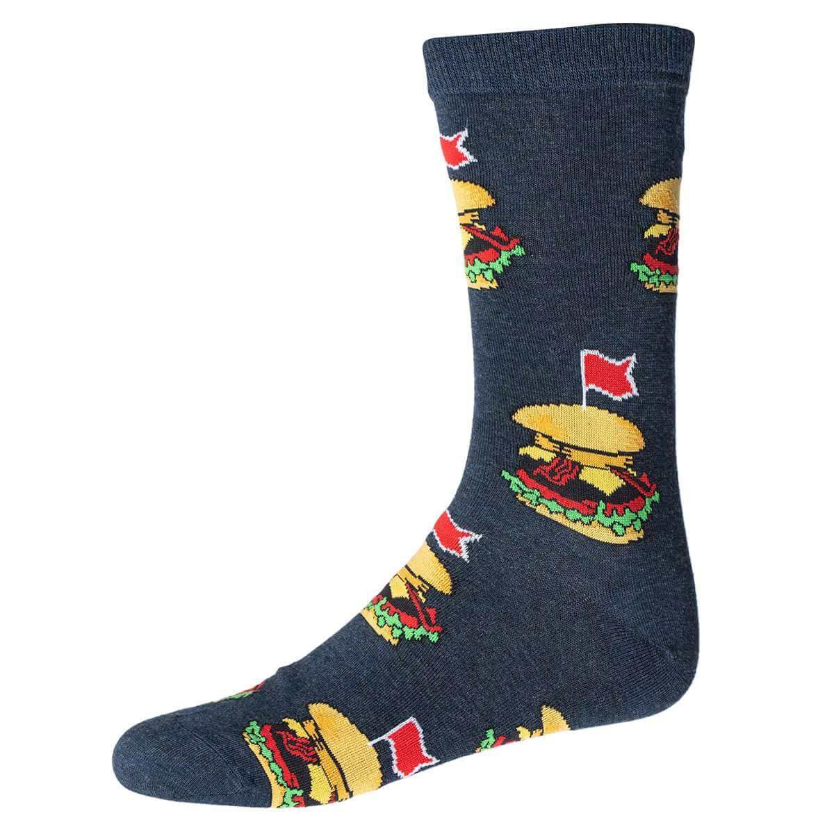 Adult Legendary Repeat Burger Socks image number 3