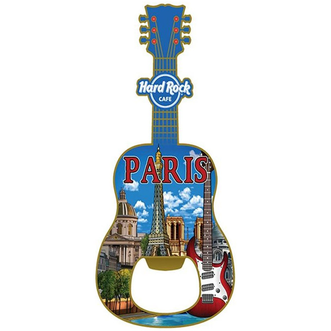 Europe Guitar Bottle Opener Magnet image number 1