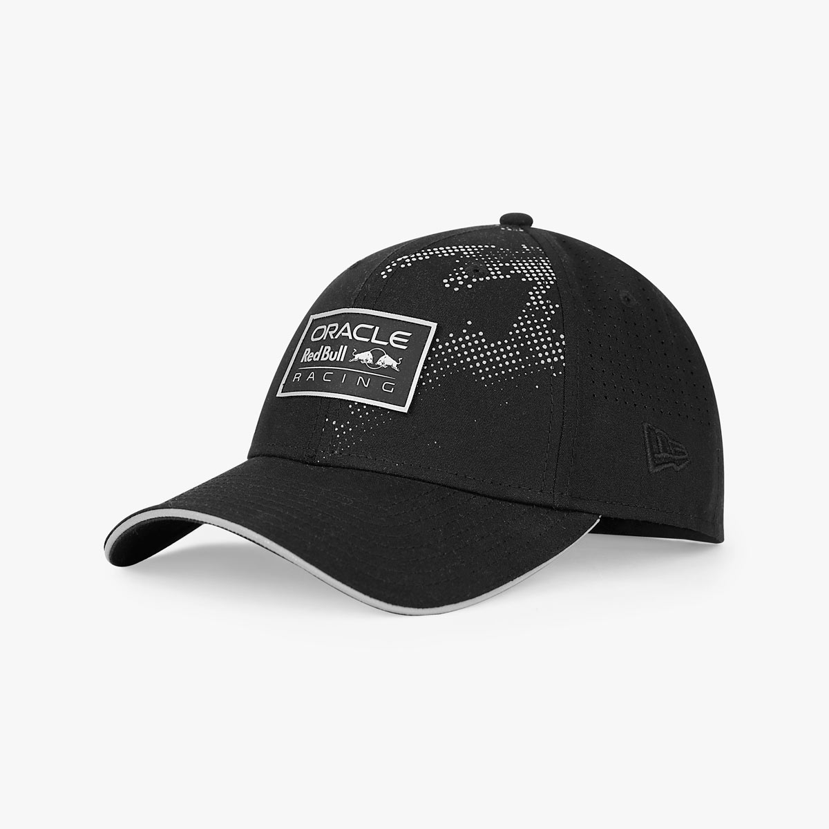 Oracle Red Bull F1 Racing New Era Reflective 9Forty Snapback Hat  in Black image number 1