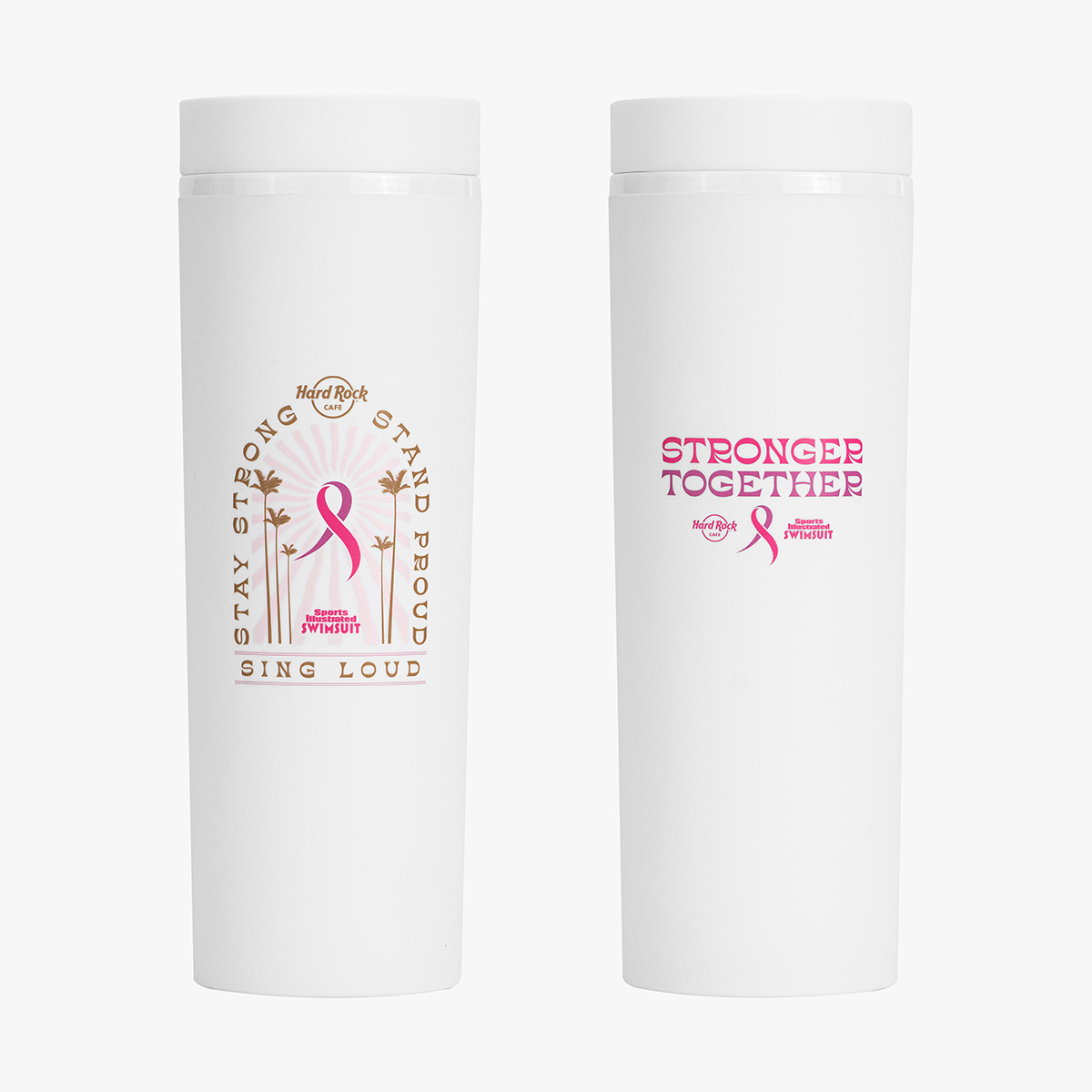 Pinktober 16oz Tumbler in White image number 3