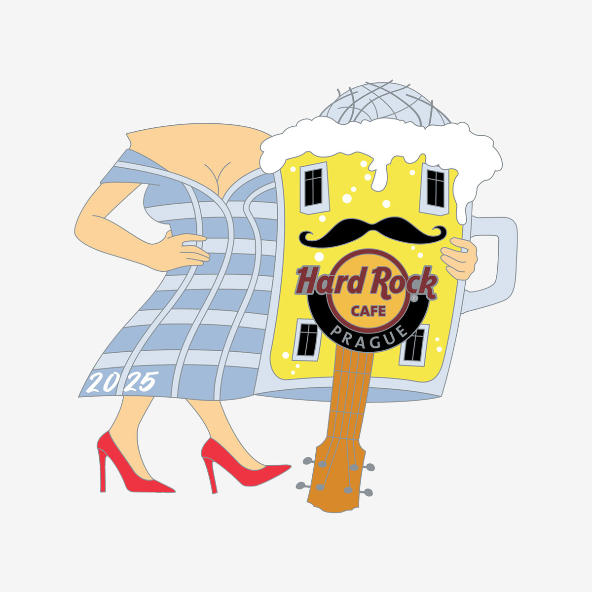 Limited Edition Dancing Beerhouse Pin image number 1