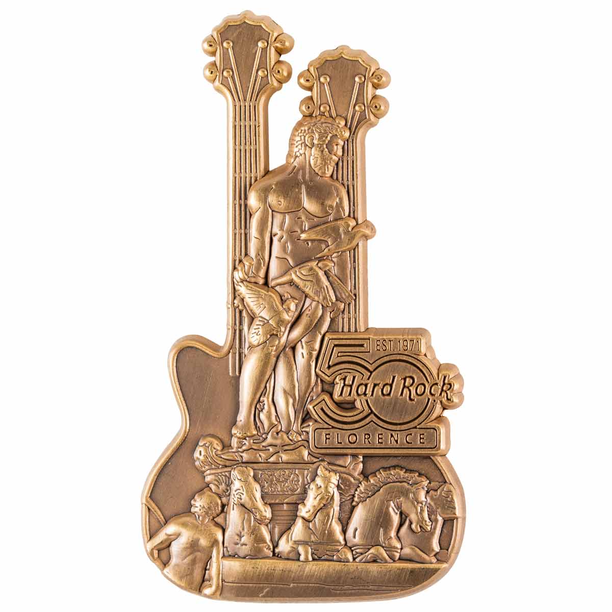 50th Anniversary Core Florence Fountain Statue Pin image number 2