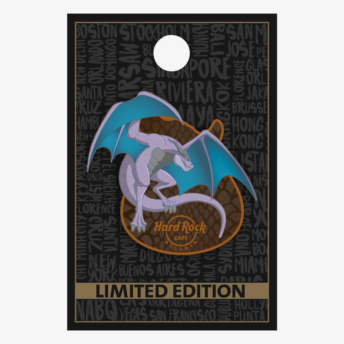 Limited Edition 2024 Dragon Guitar Pin image number 2