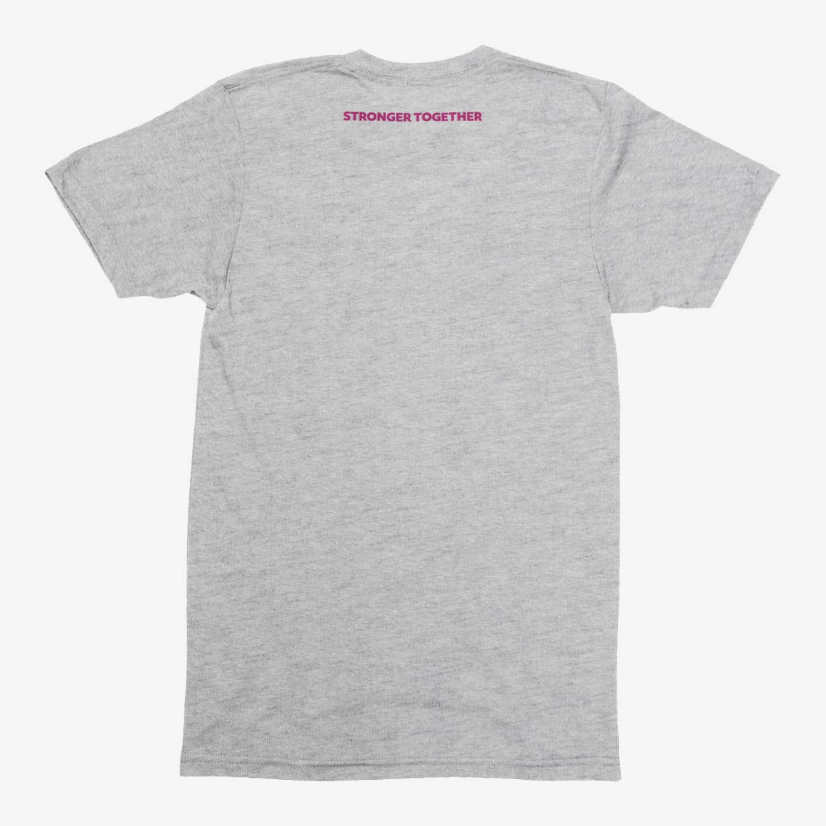 Hard Rock Pinktober Unisex Tee in Heather Grey image number 2