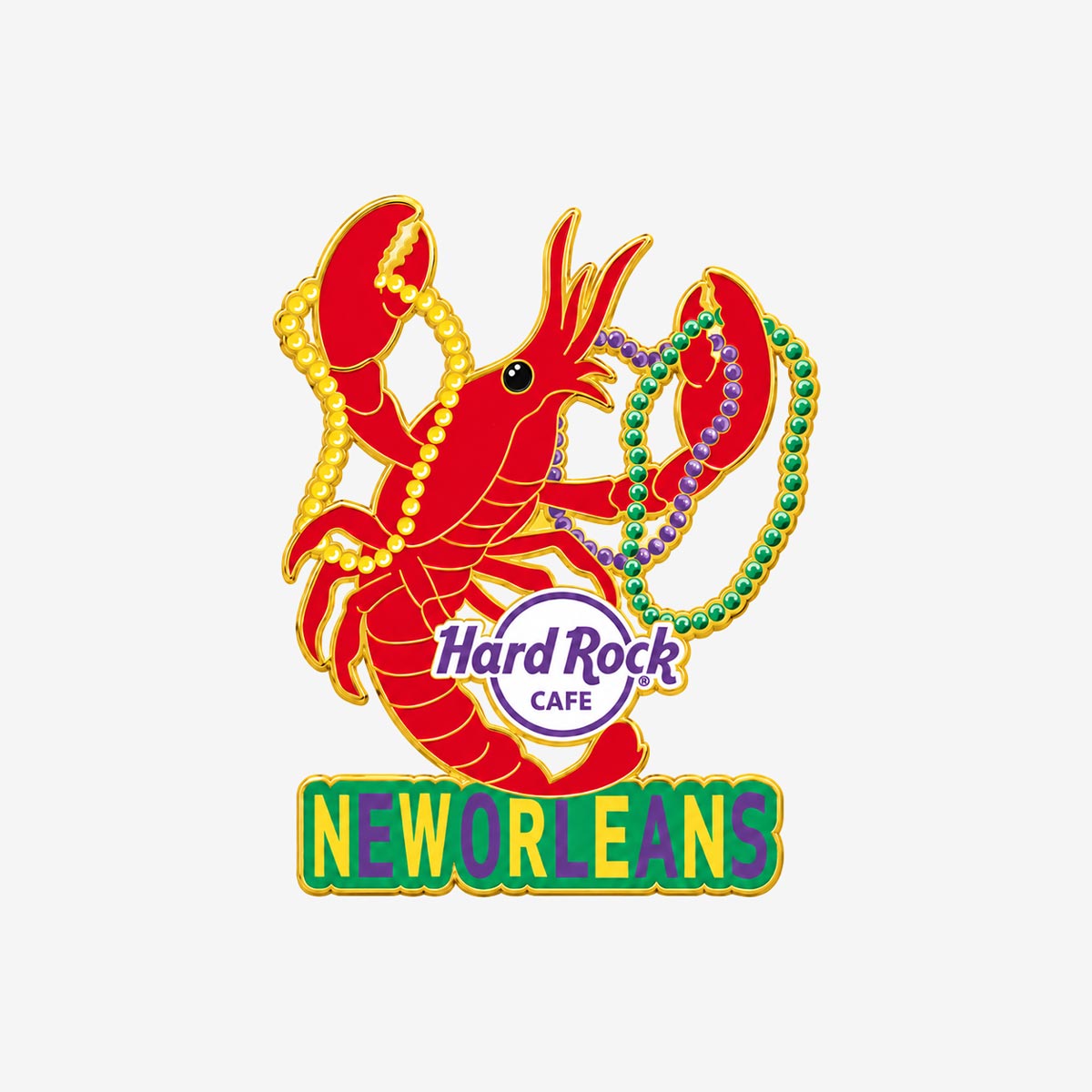 Collectible New Orleans Crayfish Pin image number 1