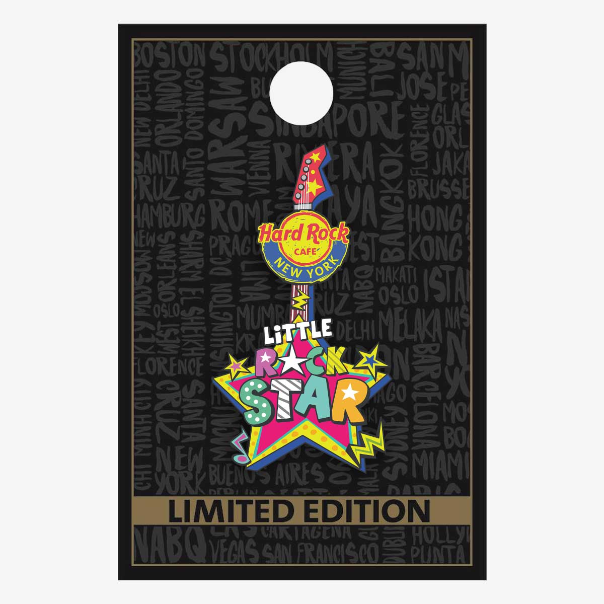 Limited Edition New York Lil Rockstar Pin image number 2