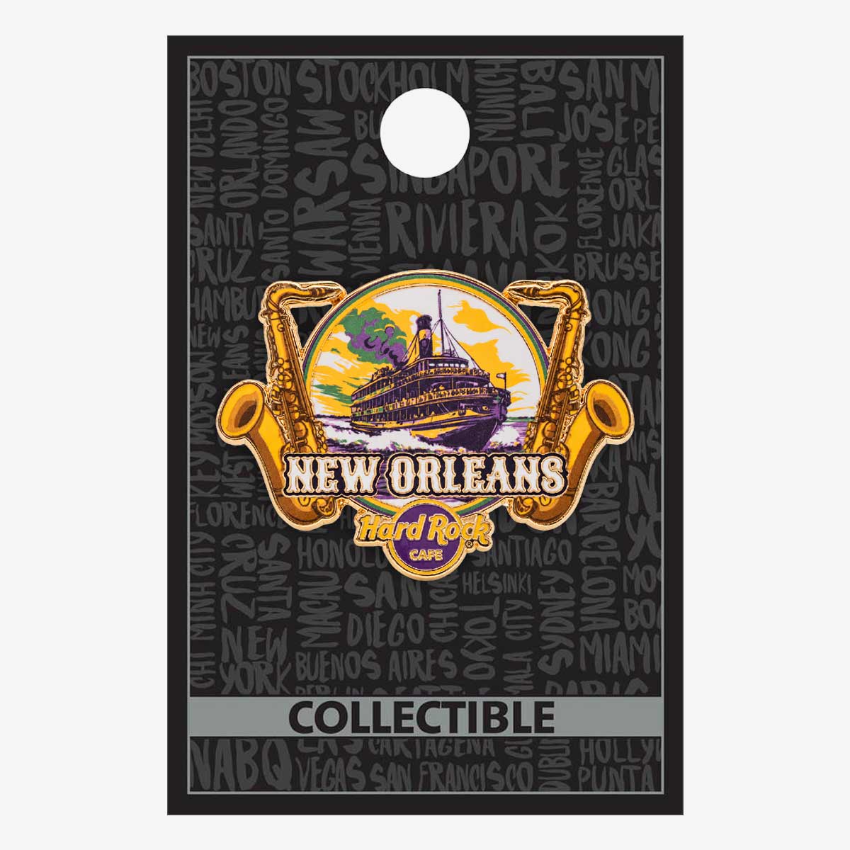Collectible New Orleans Riverboat Pin image number 2