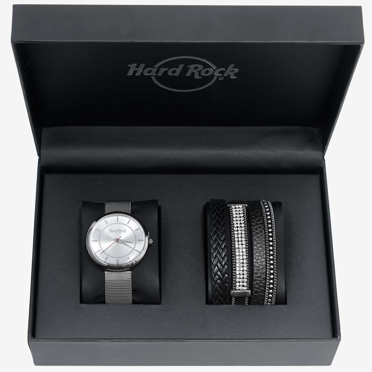 Women's Silver &amp; Silver Watch Gift Set image number 1