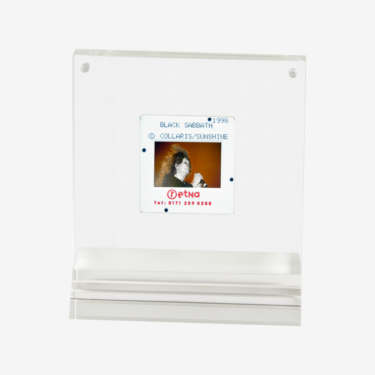 Black Sabbath Boxed Original 35MM Photgraph in Acrylic Case image number 2