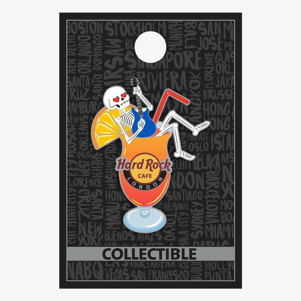 London Skele Hurricane Pin image number 2