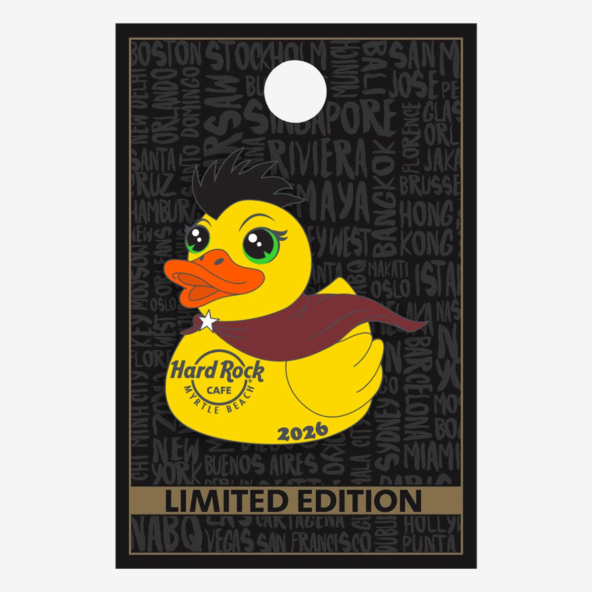 Limited Edition Myrtle Beach Super Duck 2026 Pin image number 2