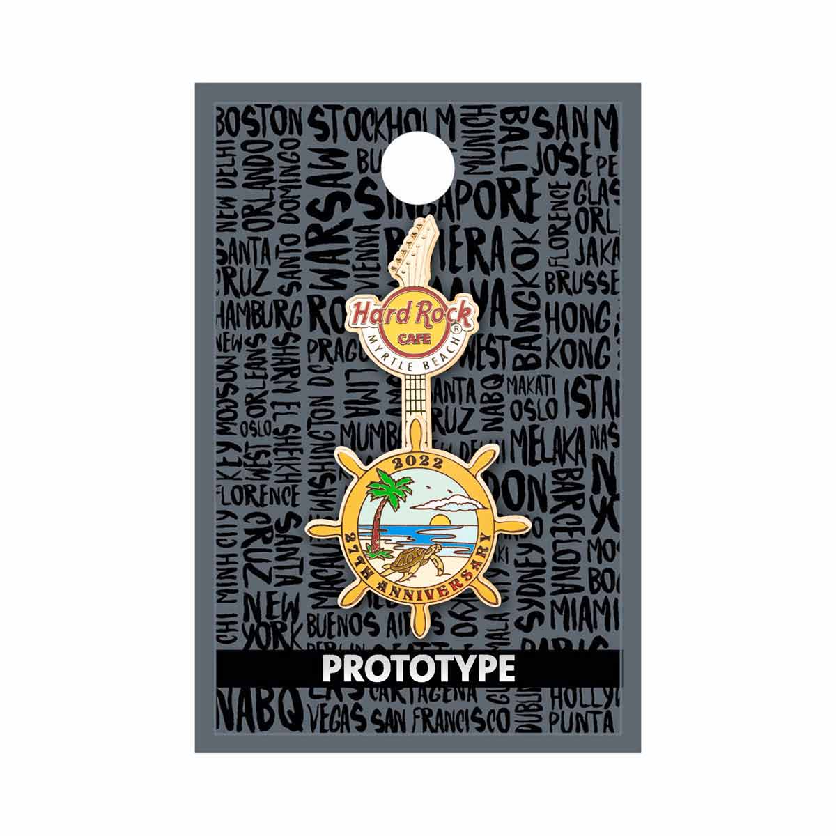 Myrtle Beach 27th Anniversary Spinner Prototype Pin image number 2