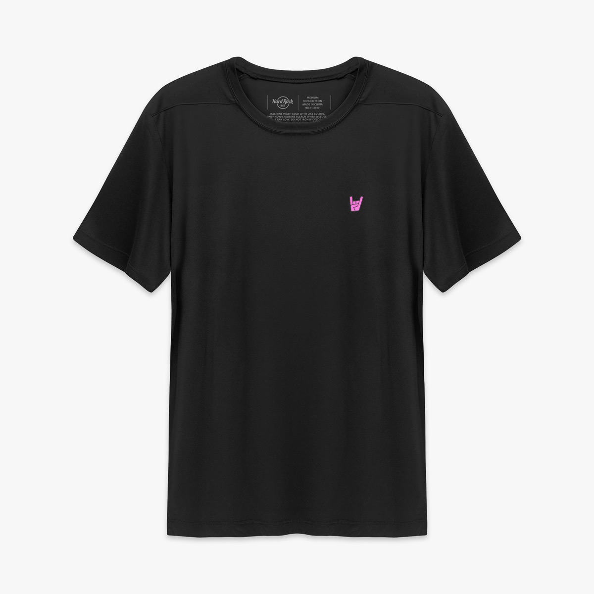 Unisex Hard Rock BET Performance Gradient Tee Black image number 2