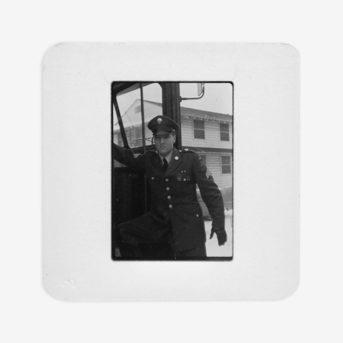 Elvis Boxed Original 35MM Photograph in Acrylic Case image number 1