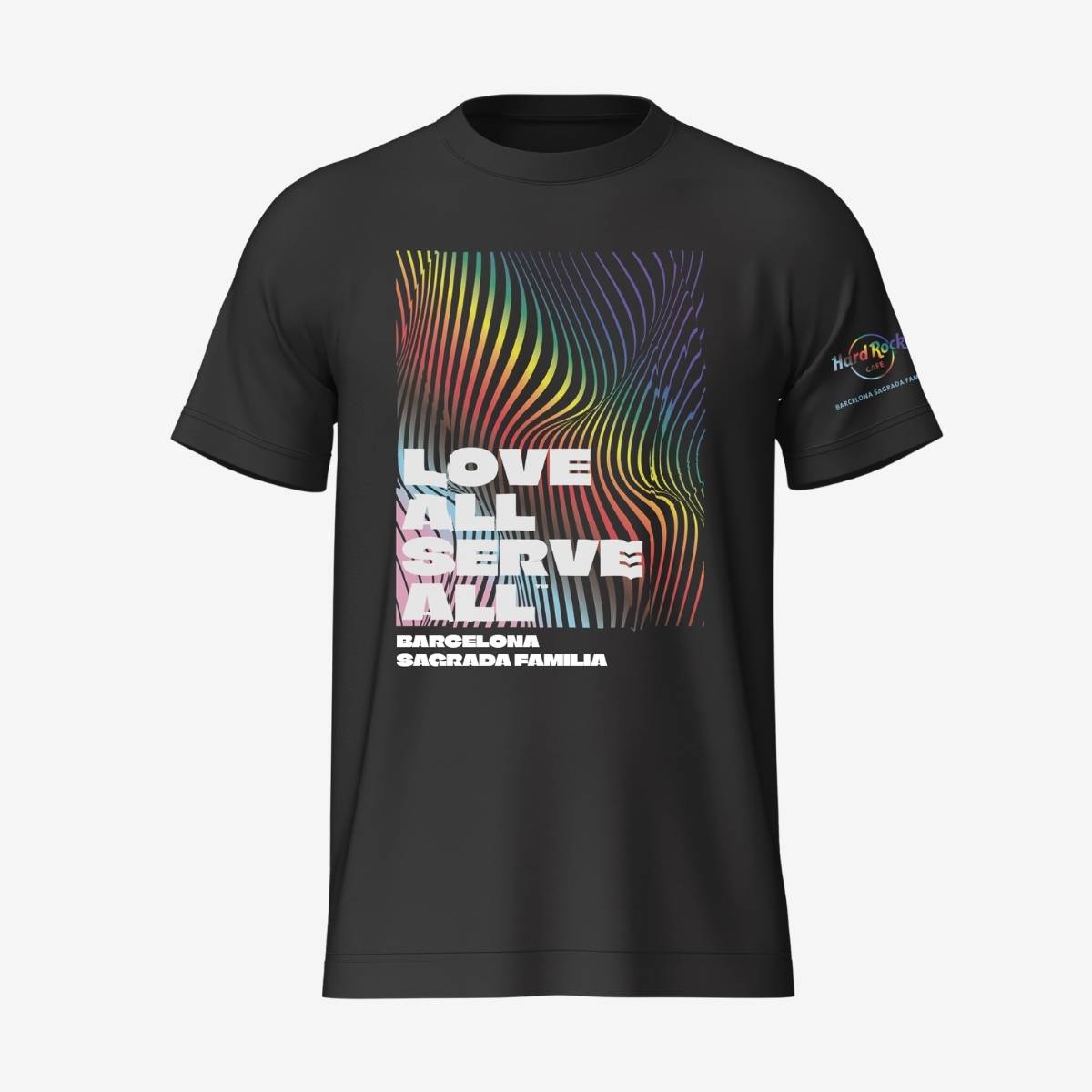 2026 Pride Wave Tee in Black image number 1