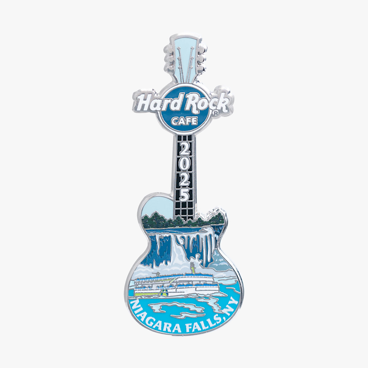 Niagara Falls Tourist Guitar Pin image number 1