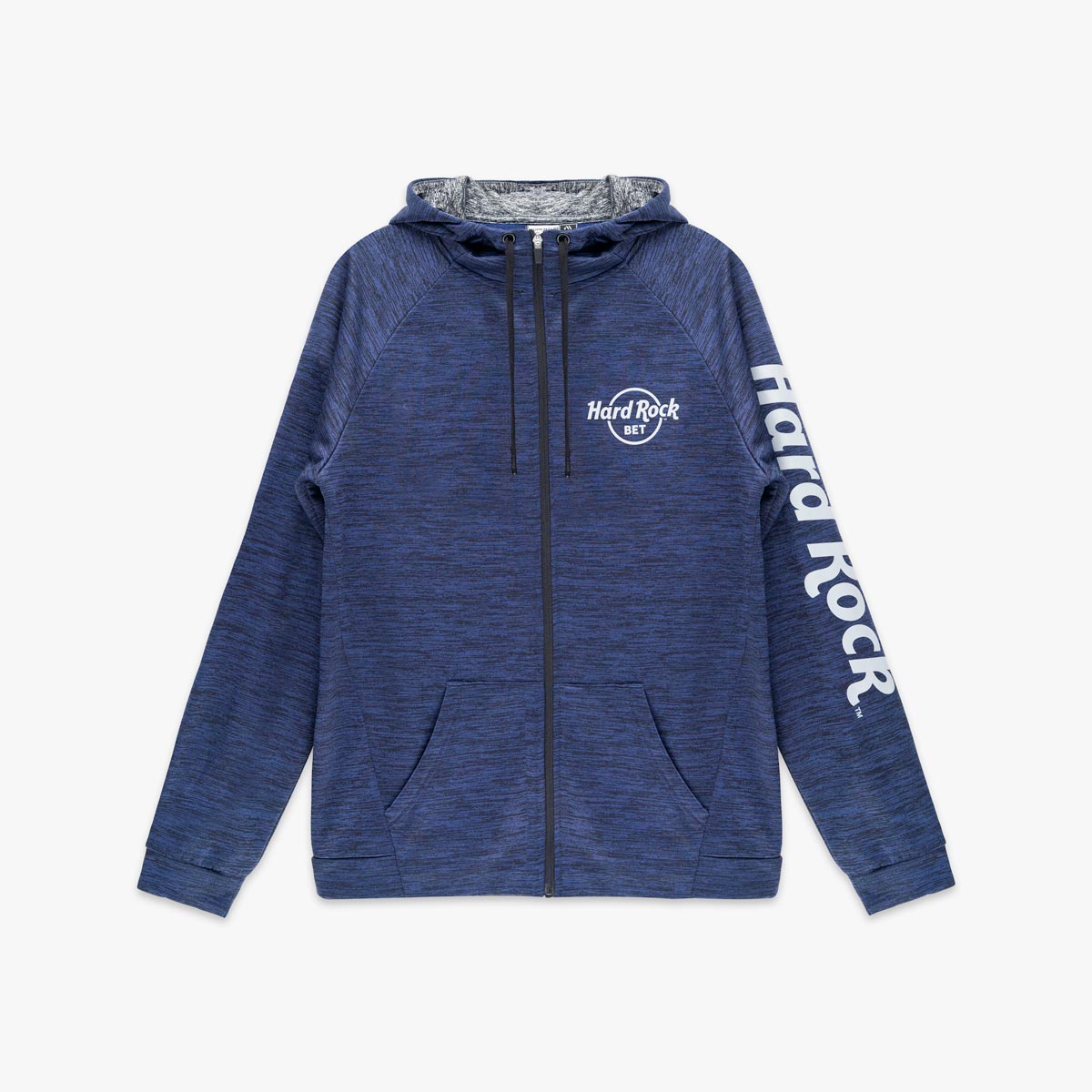 Hard Rock BET Performance Zip Hoodie Navy image number 1