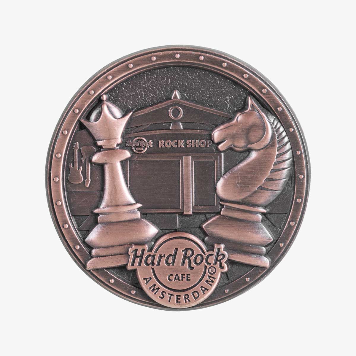 Limited Edition Chess Coin Pin Y24 image number 1