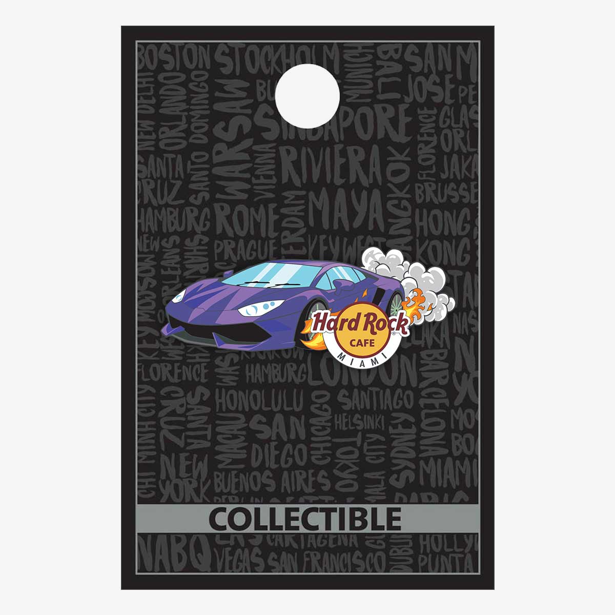Collectible City Car Pin image number 2