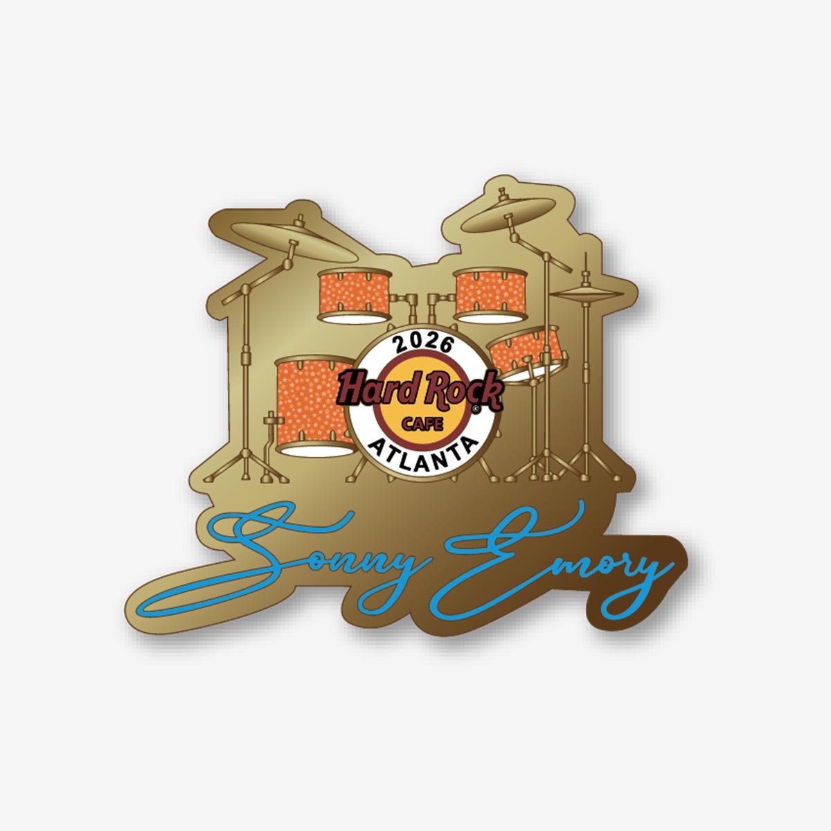 Limited Edition Atlanta 2026 Sonny Emory Pin image number 1