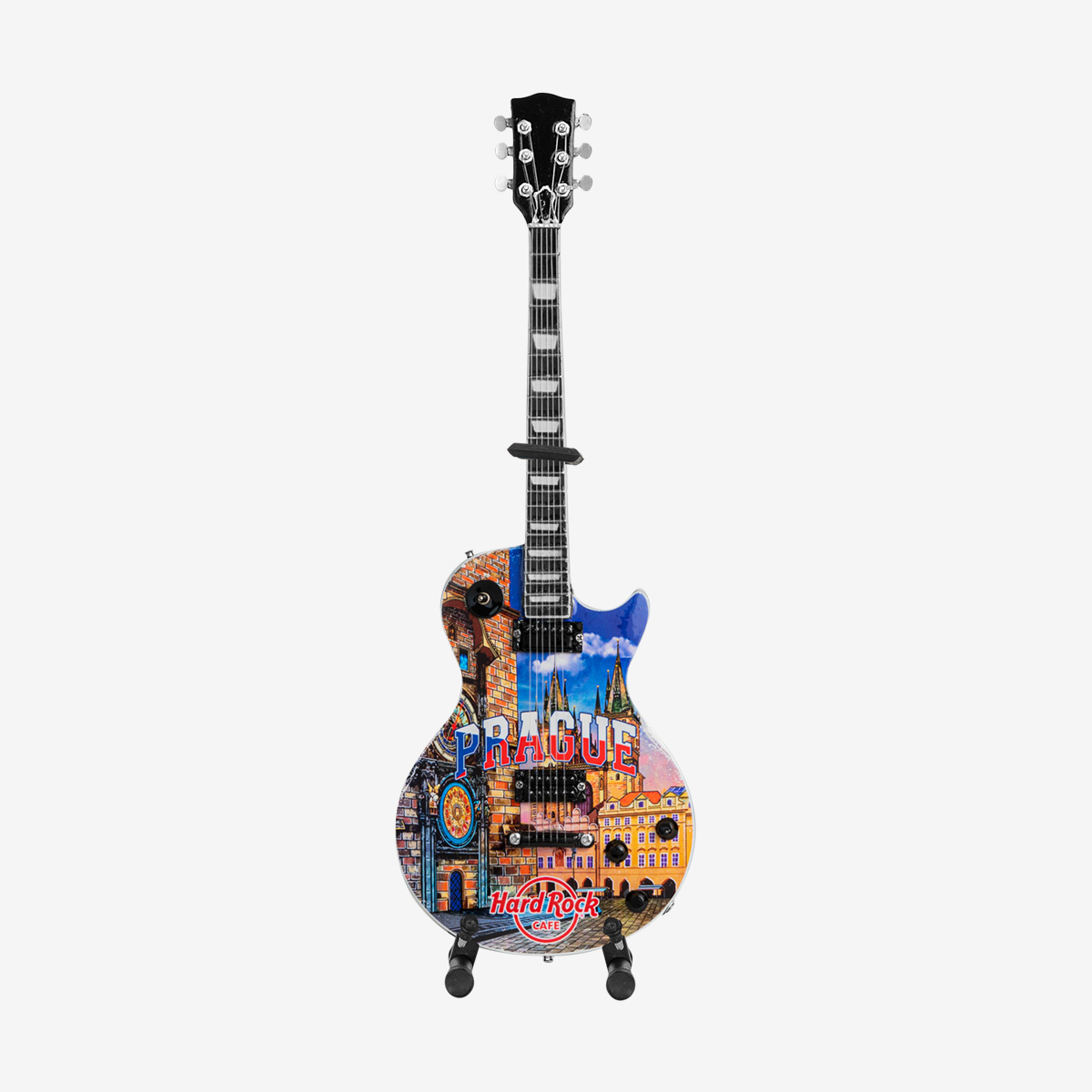 Country Colors 10 Mini City Guitar with Stand