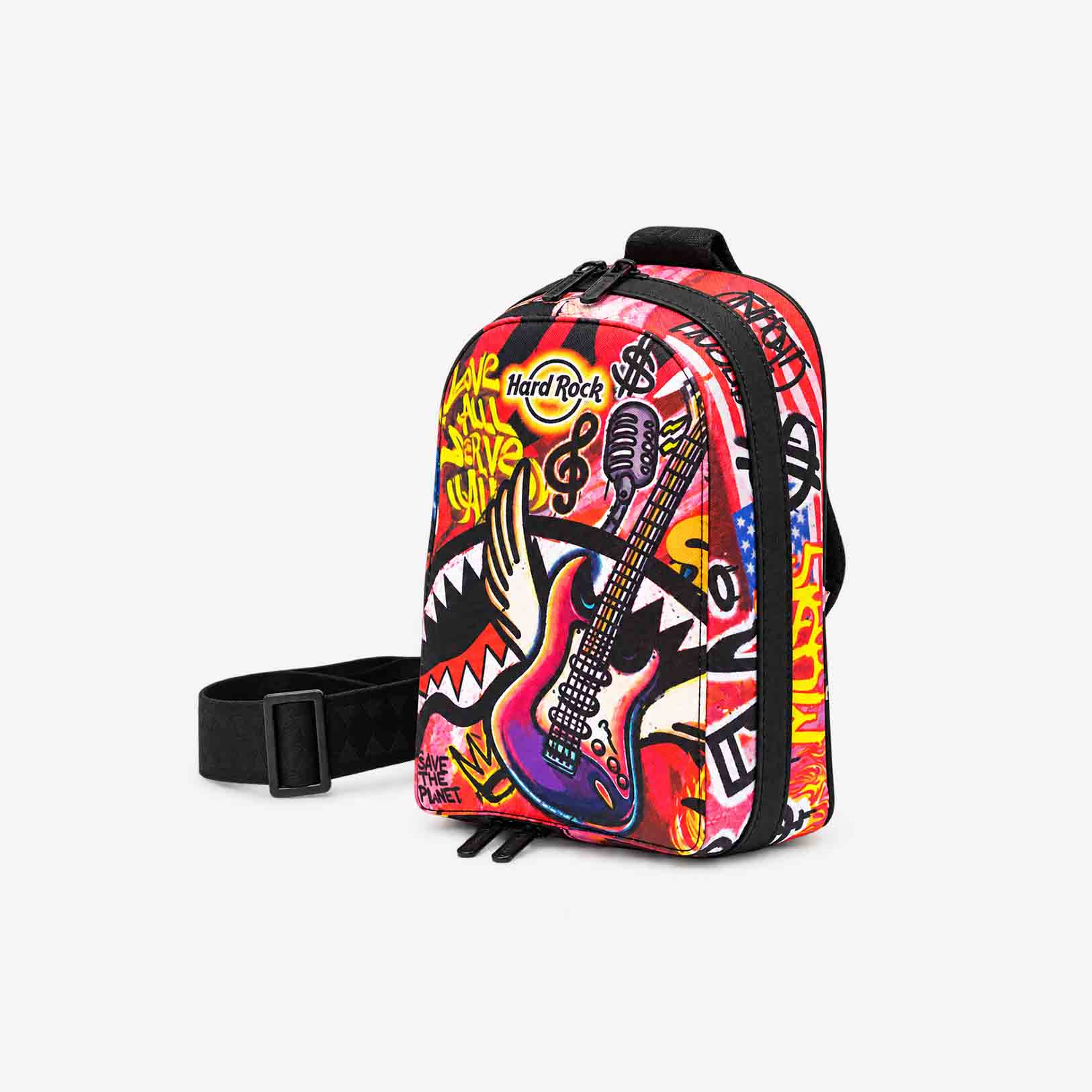 Hard Rock X Sprayground Graffiti Cross Body image number 3