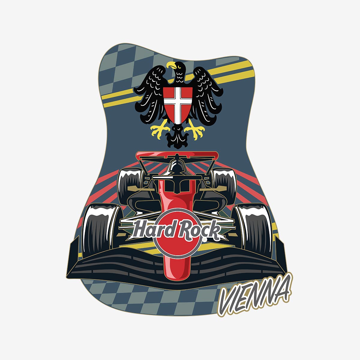 Limited Edition Vienna Racing Pin image number 1