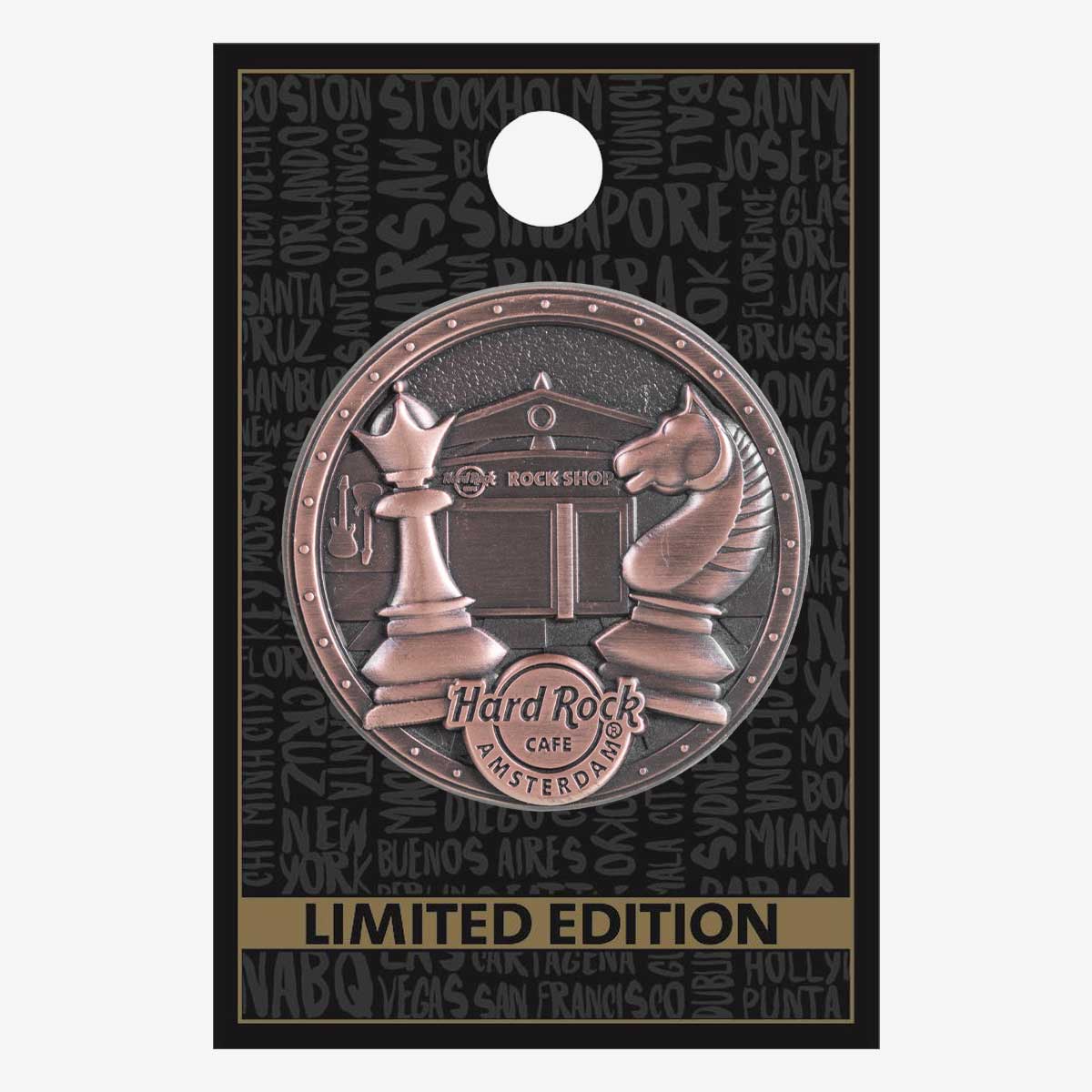 Limited Edition Chess Coin Pin Y24 image number 2
