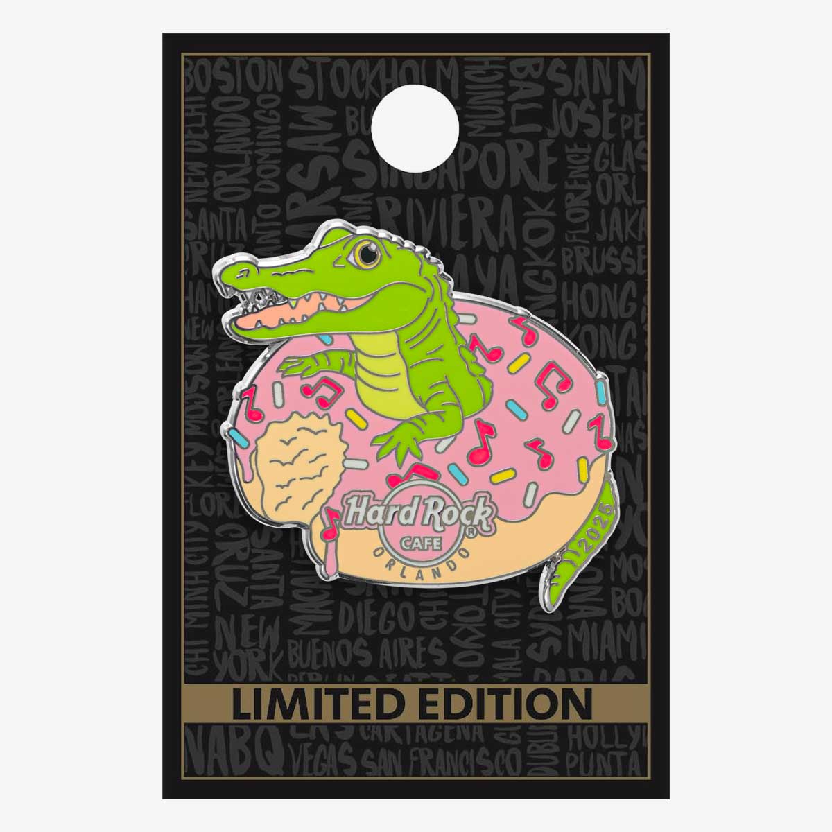 Limited Edition Orlando Gator Bites 2025 Pin image number 2