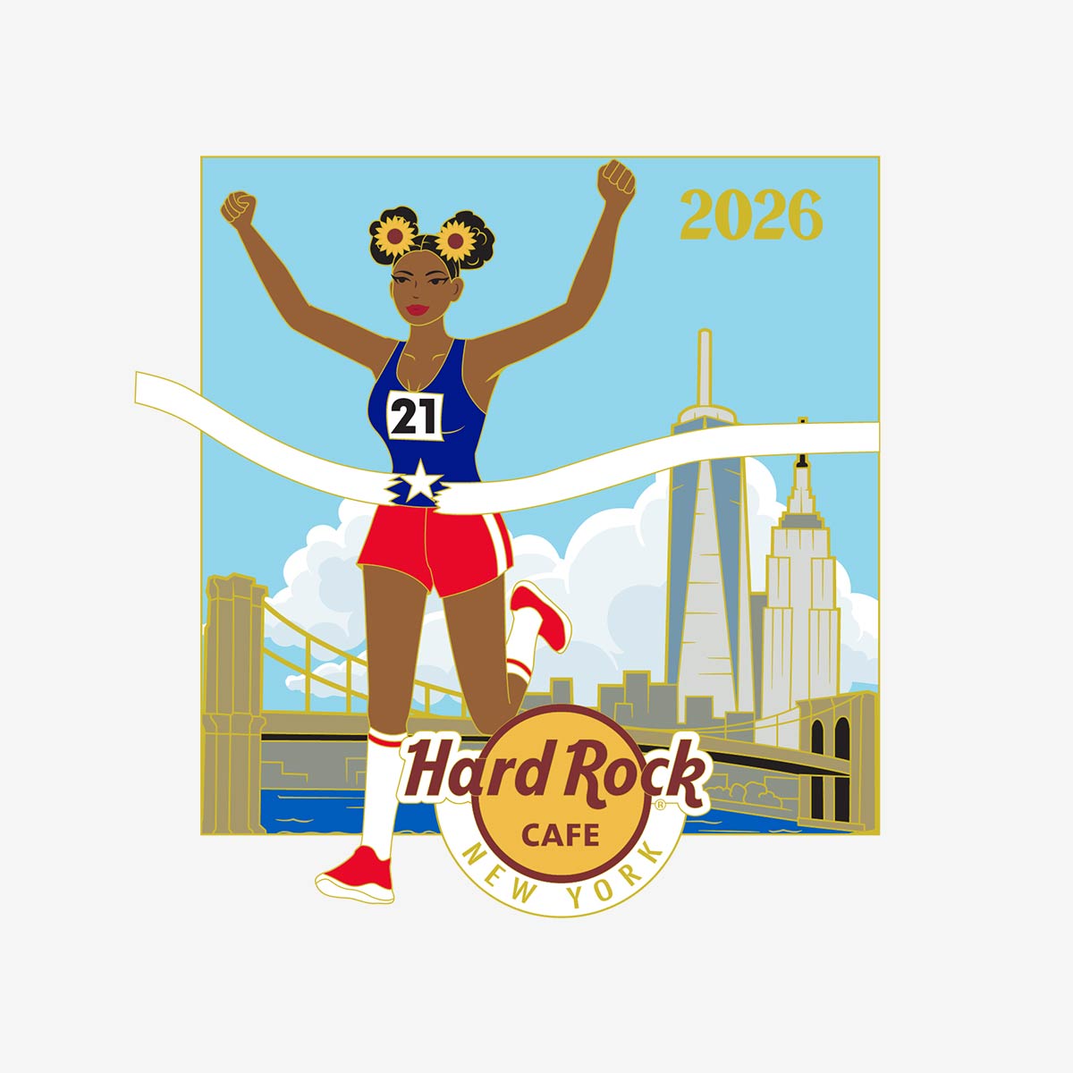 Limited Edition New York Summers Soul 2026 Pin image number 1