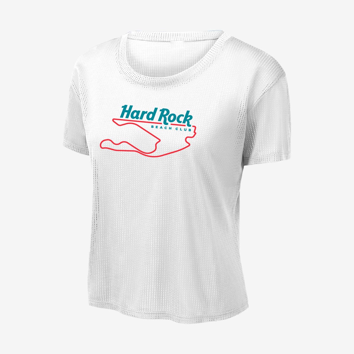 Oracle Red Bull F1 Racing Beach Club Tech Tee in White image number 1