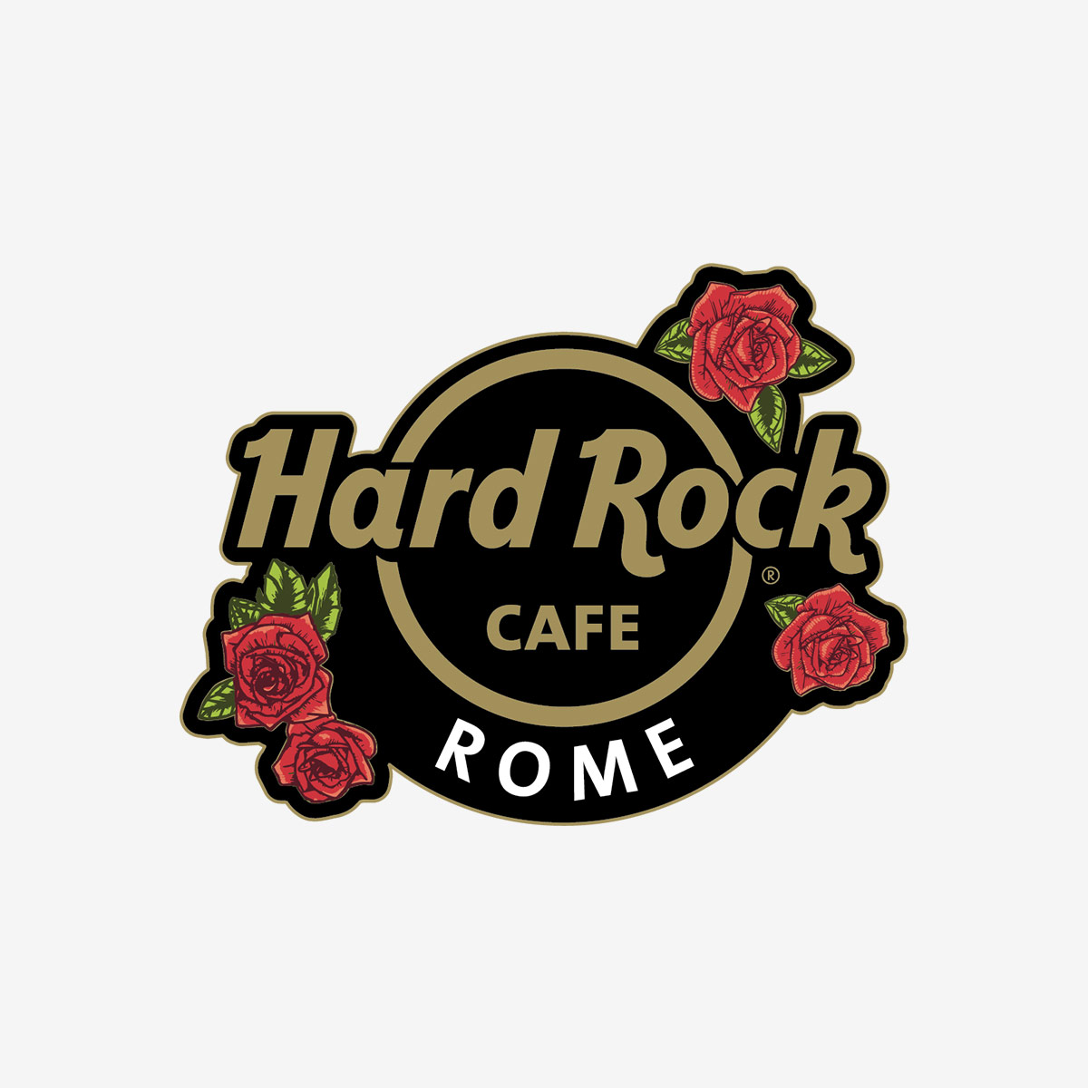 Collectible Floral Logo Pin image number 1