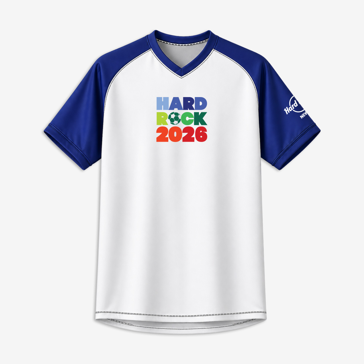 Soccer Logo Flags Tee in White image number 2