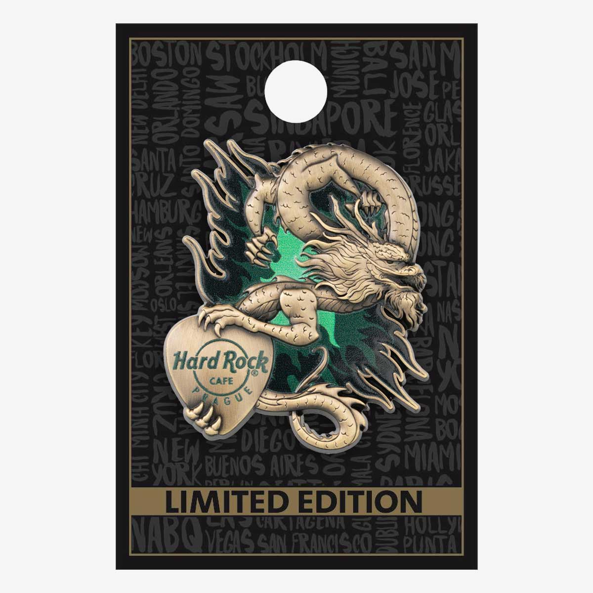 3D Asia Dragon Pin image number 2
