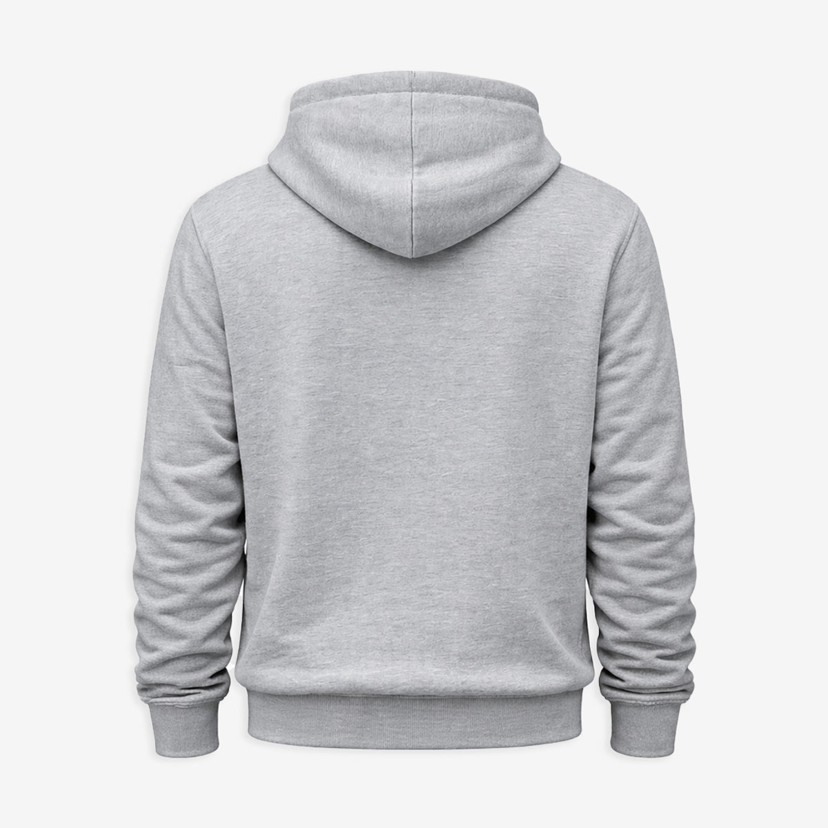 Adult Fit High Def Classic Logo Fleece Hoodie in Grey image number 2