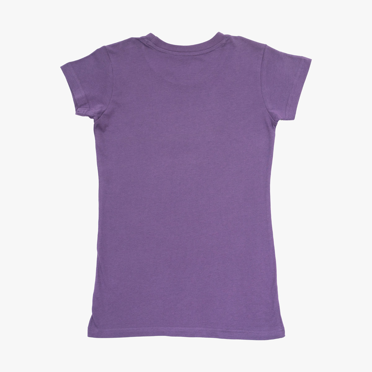 Youth Fit Pop of Color Tee In Grape Compote image number 3
