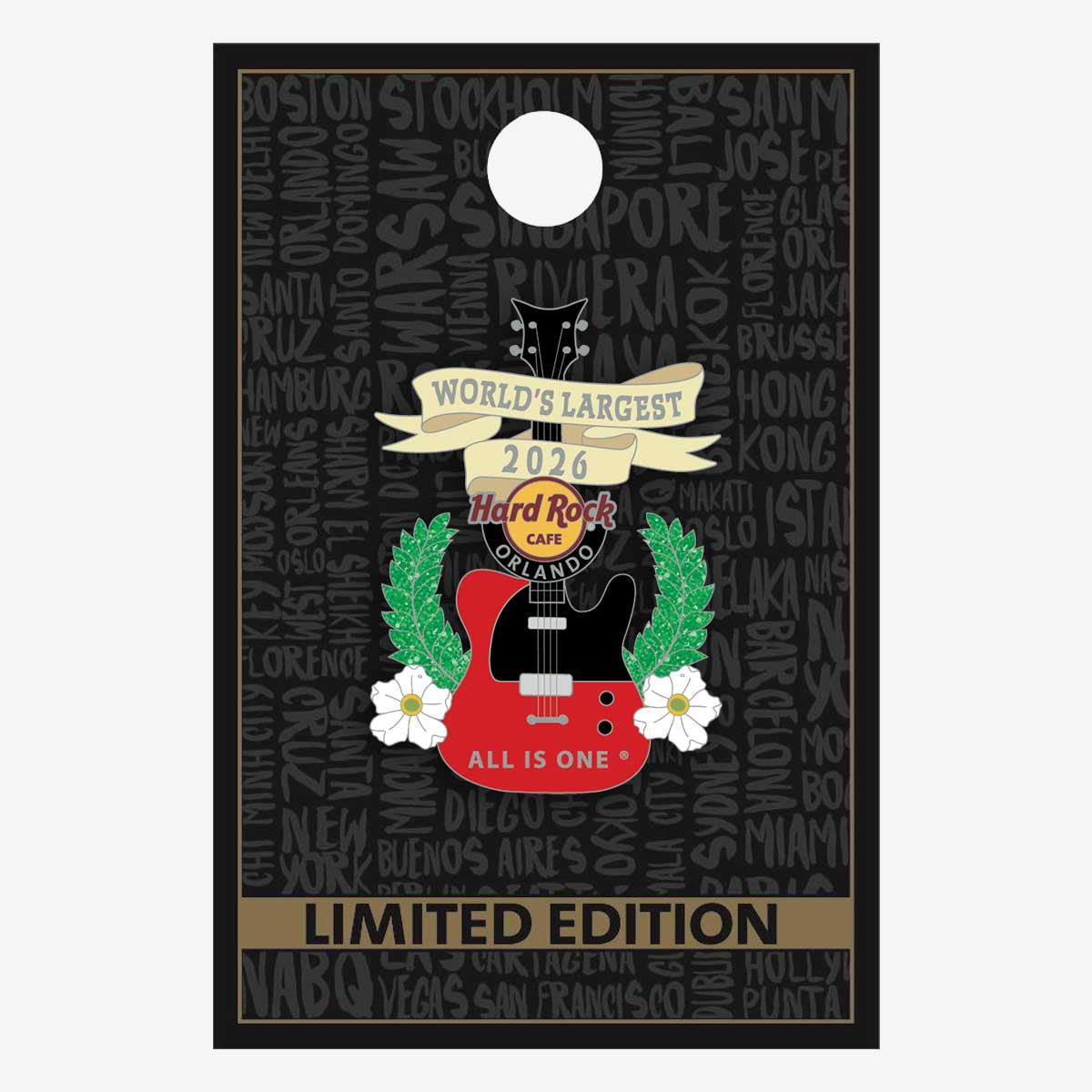 Limited Edition Orlando 2026 Worlds Largest Pin image number 2
