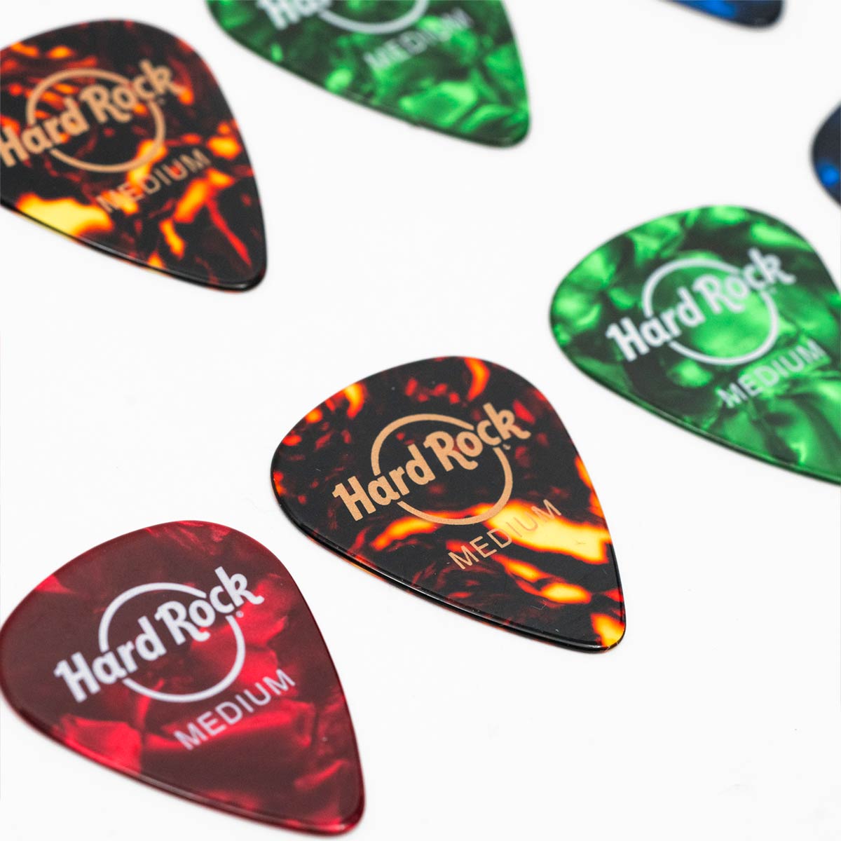 Set of 12 Hard Rock Logo Guitar Picks image number 4