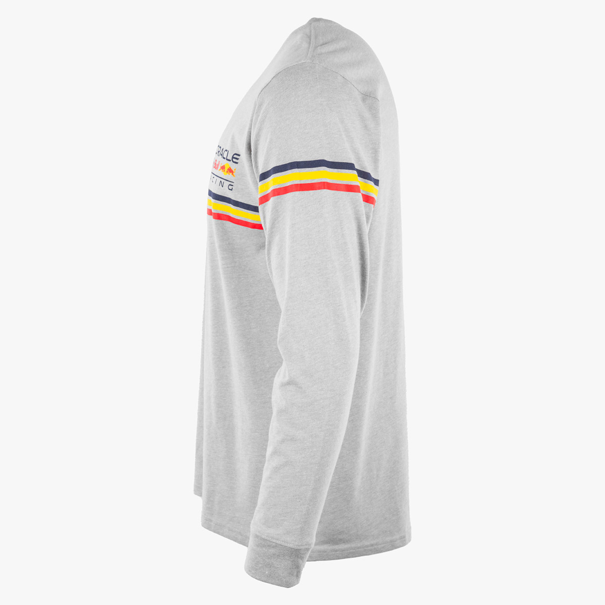 Red Bull Longsleeve Crewneck Tee with Racer Stripes image number 2