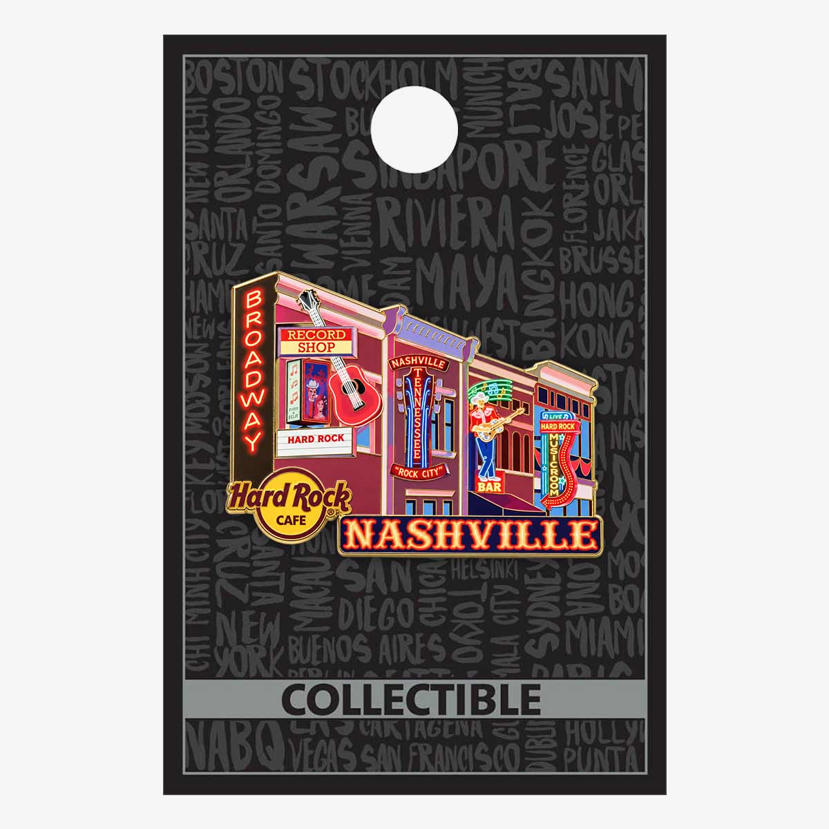 Collectible Nashville Broadway Pin image number 2