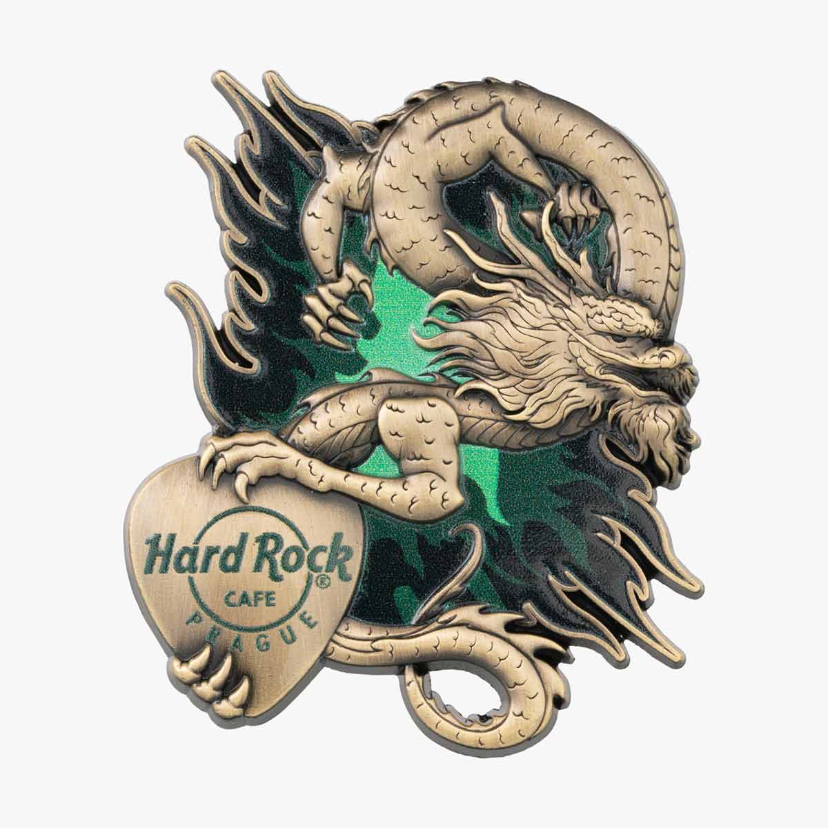 3D Asia Dragon Pin image number 1