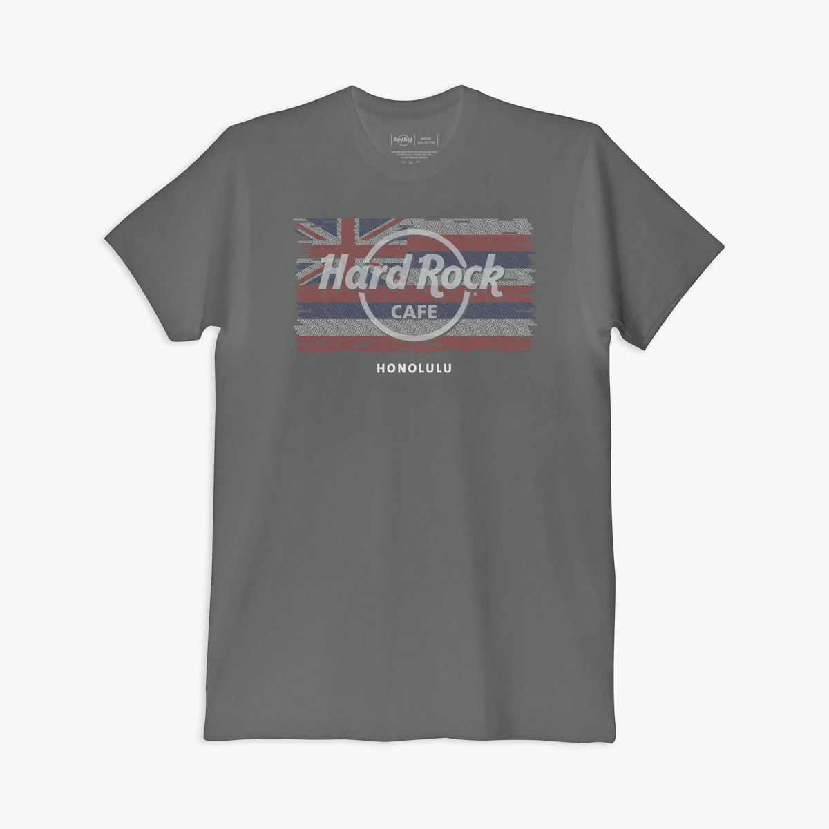 Repeat City Local Flag Tee In Charcoal Gray image number 1