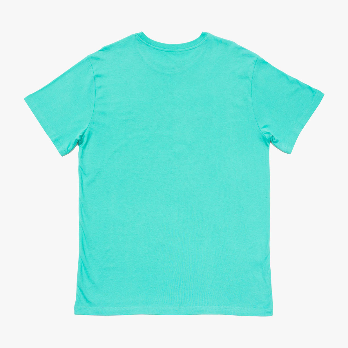 Ultra Soft and Comfortable in our Adult Fit Pop of Color Tee in Teal ...