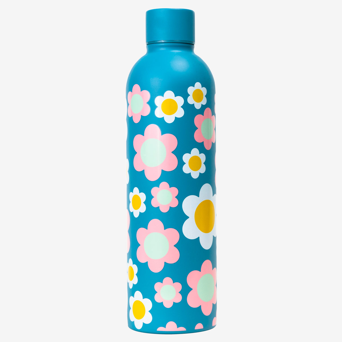 Hard Rock Music Festival Flower Power Water Bottle in Blue image number 3