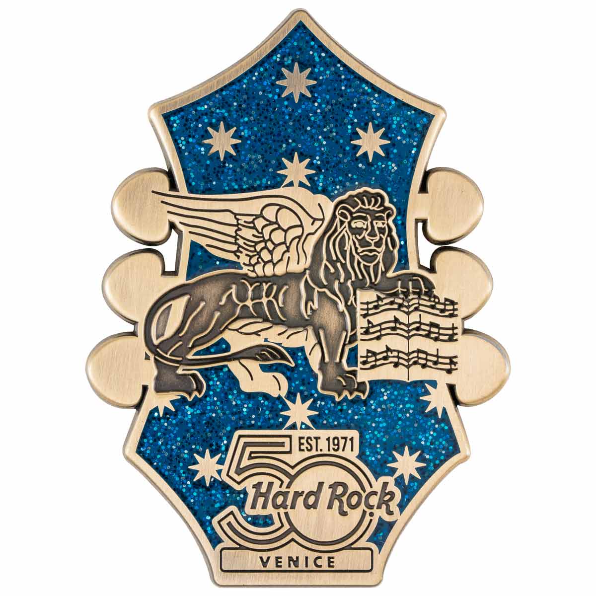 50th Anniversary Core Venice Lion Headstock Pin image number 2