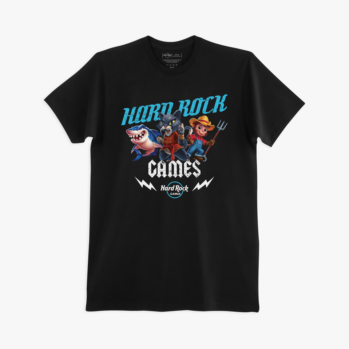 Jackpot Casino Tee in Black image number 1